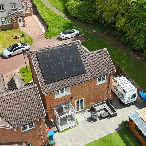 Solar project by The Local Solar Company in Edinburgh
