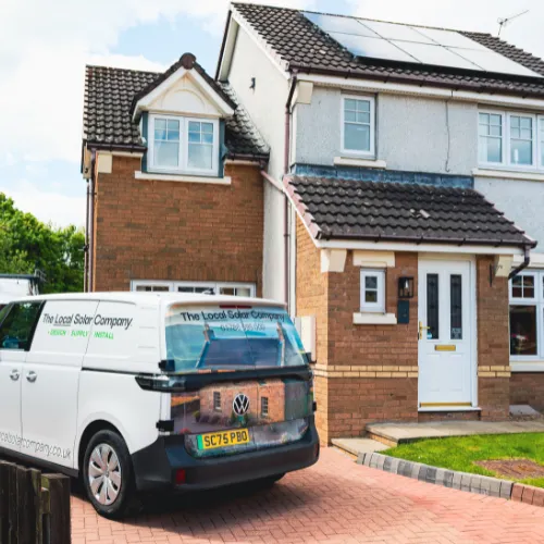 Solar project by The Local Solar Company in Edinburgh