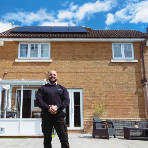 Solar project by The Local Solar Company in Edinburgh
